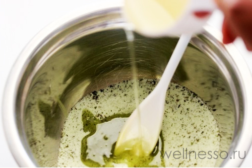 Рецепт скрабу для тіла з цукру з зеленим чаєм і маслом