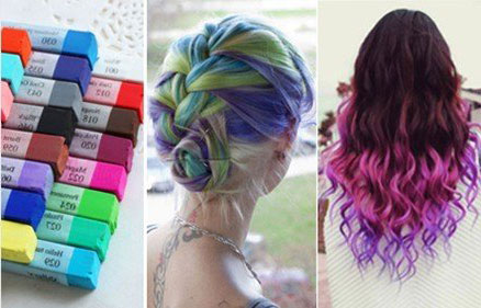 Поради щодо вибору кольорових крейд для фарбування волосся