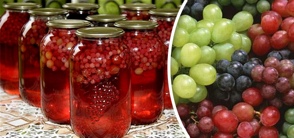 Консервація винограду на зиму — робимо заготовки в домашніх умовах