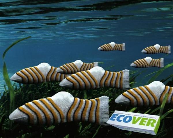 «Ecover» — виробник екологічно чистих миючих і чистячих засобів.