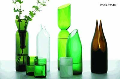Як відрізати скляну пляшку – для ручних виробів