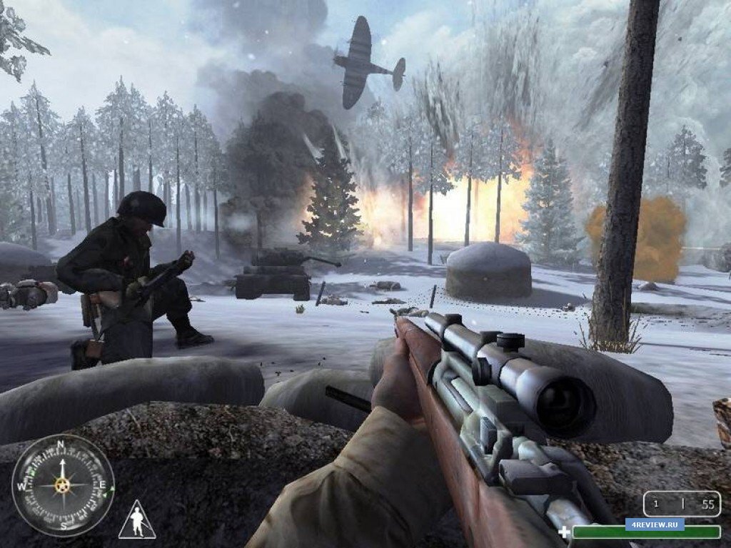 Відгук про гру Call Of Duty 1   повертаємося в минуле