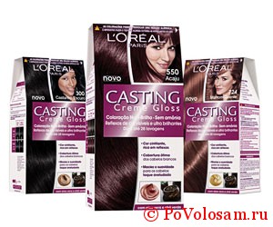 Фарба для волосся лореаль кастинг крем глос: палітра актуальних кольорів