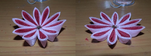 Японська техніка виготовлення квітів із стрічок – канзаші