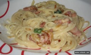 Вершковий соус для спагетті рецепт з фото
