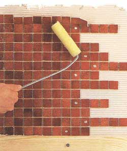 Панно на стіну з мозаїчної плитки