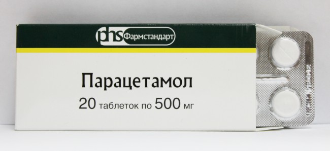 Деиствие препарату парацетамол від температури