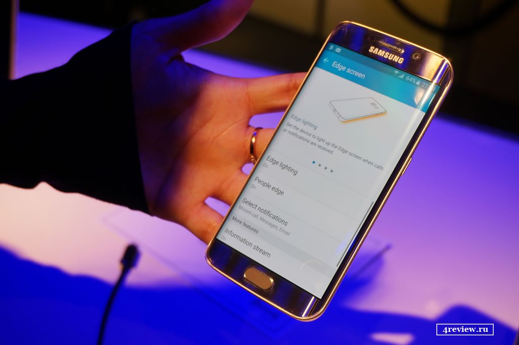 Огляд Samsung Galaxy S6 edge Special edition – лімітована серія смартфонів