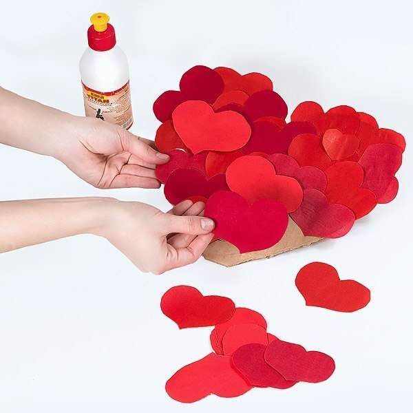 Валентинки своїми руками –листівки на День Святого Валентина