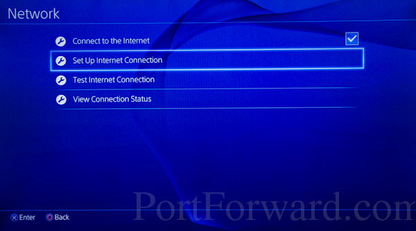 Як налаштувати NAT зєднання і статичний IP на PS4