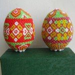 Великодні яйця з бісеру: ідеї та техніки виконання