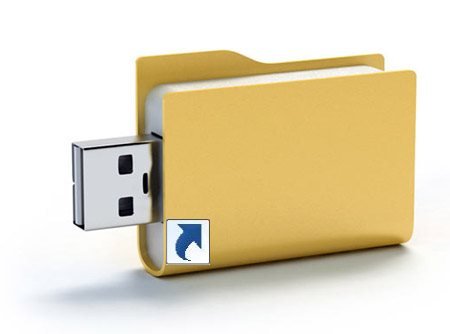 Файли на флешці стали ярликами, що робити?