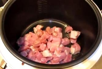 Гречка з мясом в мультиварці: покроковий кулінарний рецепт