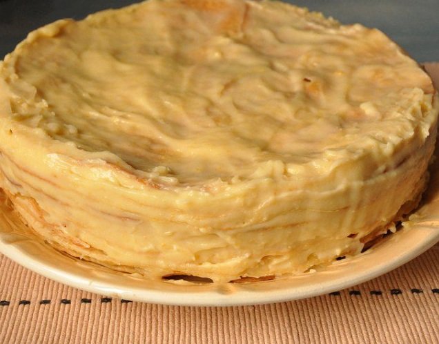 Торт наполеон з заварним кремом покроковий рецепт з фото. Як приготувати заварний крем для торта наполеона?