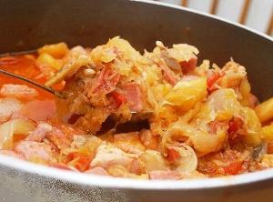 Картопля з капустою в мультиварці: покроковий кулінарний рецепт