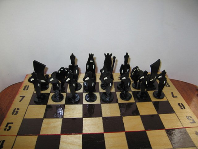 Як зробити шахи своїми руками
