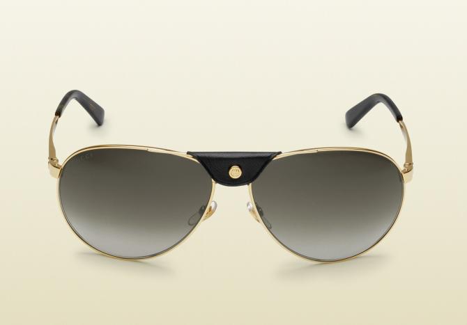 Вінтажні сонцезахисні окуляри Aviator від Gucci
