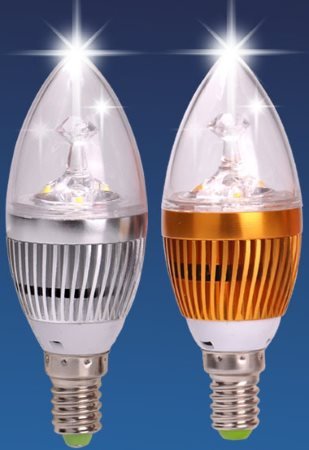 Світлодіодна LED лампа 9 Вт E14 типу свічка з інтернет магазину AliExpress