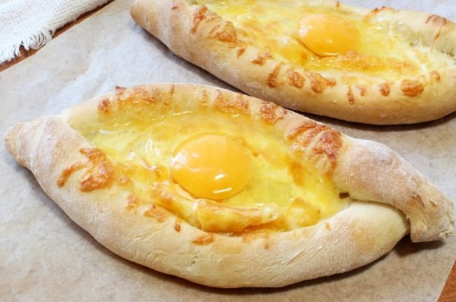 Хачапурі по аджарськи покроковий рецепт з фото