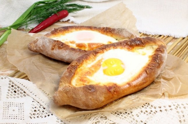 Хачапурі по аджарськи покроковий рецепт з фото