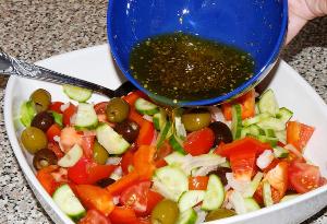 Грецький Салат: покроковий кулінарний рецепт