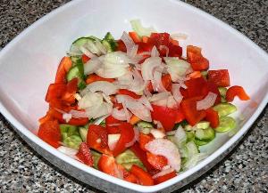 Грецький Салат: покроковий кулінарний рецепт