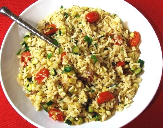 Рис з овочами в мультиварці: покроковий кулінарний рецепт