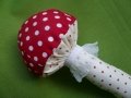 Як зшити мякий гриб з тканини
