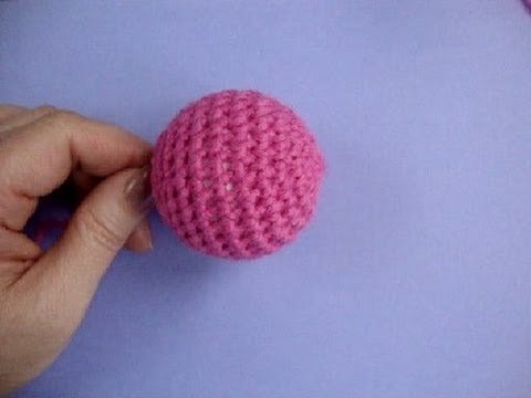 Вязання гачком Як вязати кулька Урок 294 How to crochet ball