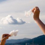 Як зробити хмари з вати своїми руками