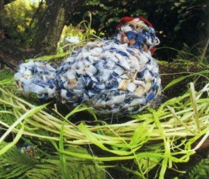 Деревяні, плетені та ткані вироби птахів для саду своїми руками