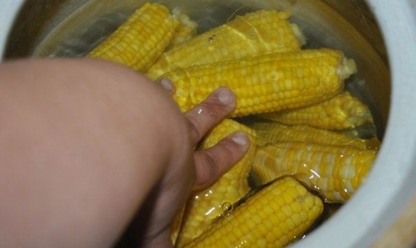 Як консервувати кукурудзу в качанах