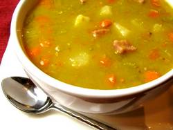 «Бабусин» гороховий суп (рецепт)