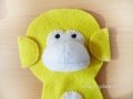 Шиємо мавпочку з тканини