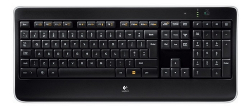 Logitech K800 — бездротова клавіатура з підсвіткою