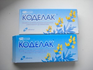 Препарати від кашлю, що містять кодеїн
