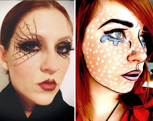 Макіяж на хеллоуїн: фото ефектних ідей, як зробити самій + відео Макіяж на хеллоуїн: фото ефектних ідей, як зробити самій + відео