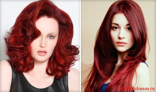 Червоні волосся: різноманітність відтінків для яскравих дівчат