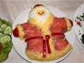 Салат «Дід Мороз» з крабовими паличками