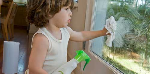 Які домашні засоби ідеально підходять для миття вікон