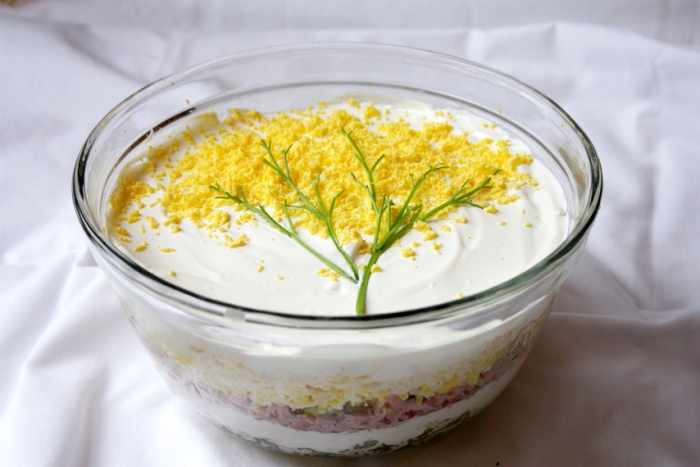 Рецепт салату Мімоза – класичні й оригінальні рецепти