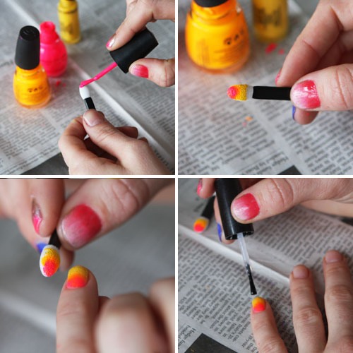 Як нафарбувати нігті двома кольорами. Як правильно підібрати кольори: Фото + Відео