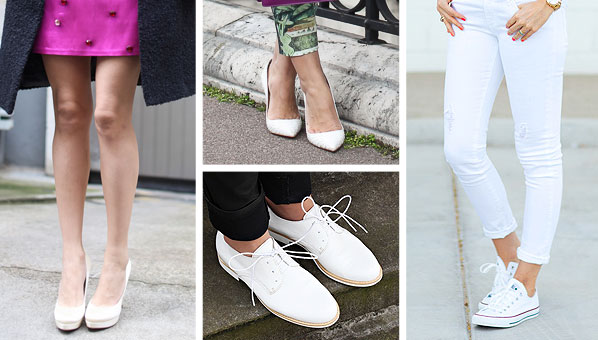 Як правильно доглядати за білою взуттям