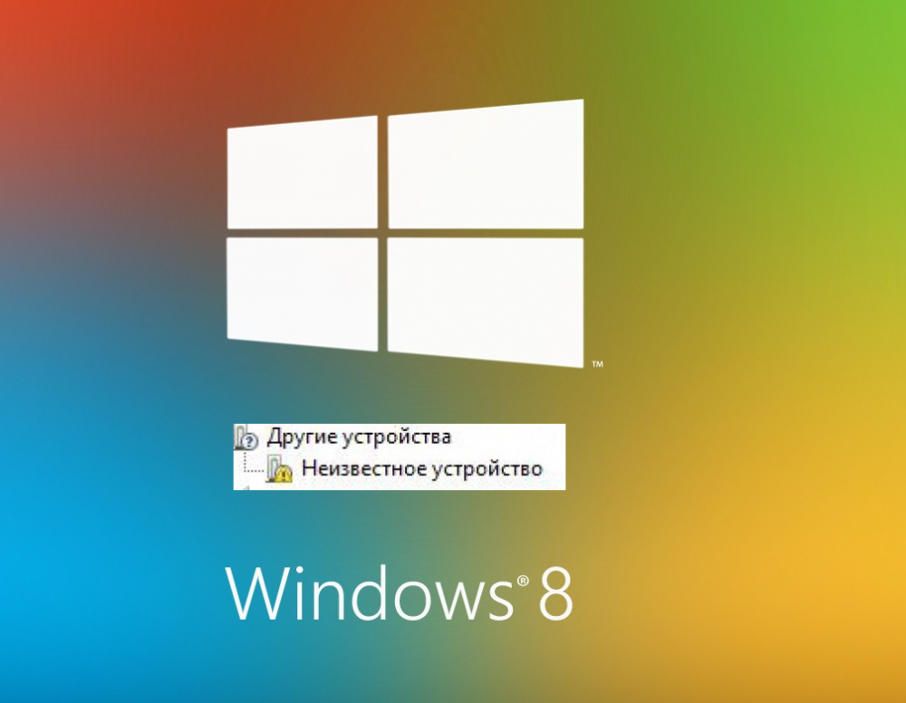 Інші пристрої невідомі Windows 8