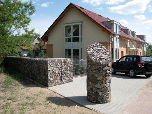 Установка габіонів на дачі своїми руками