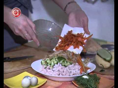 Рецепт салату «Глухар» в домашніх умовах