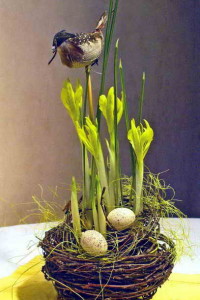 Квіткові Великодні композиції своїми руками