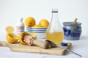 Лимон при кашлі у рецепті з гліцерином і медом