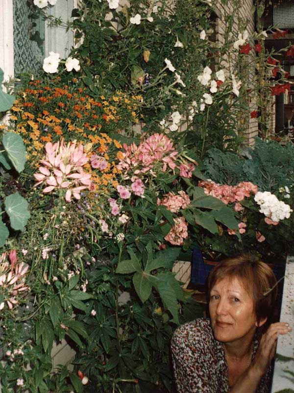 Олена Марасанова (Кузьміна) — квітникарство: доля і покликання