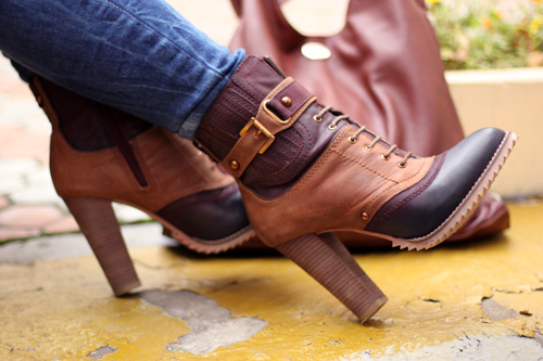 Кольорові туфлі для жінок